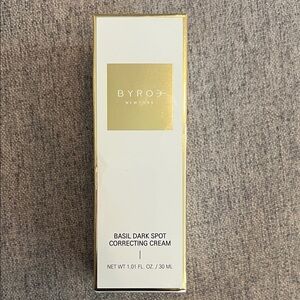 NEW! Byroe Basil Dark Spot Correcting Cream - Elegant Gold